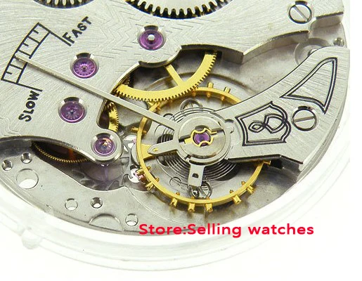 Механические Мужские часы с ручным намоткой 17 драгоценностей 6498|movement watch|movement watch