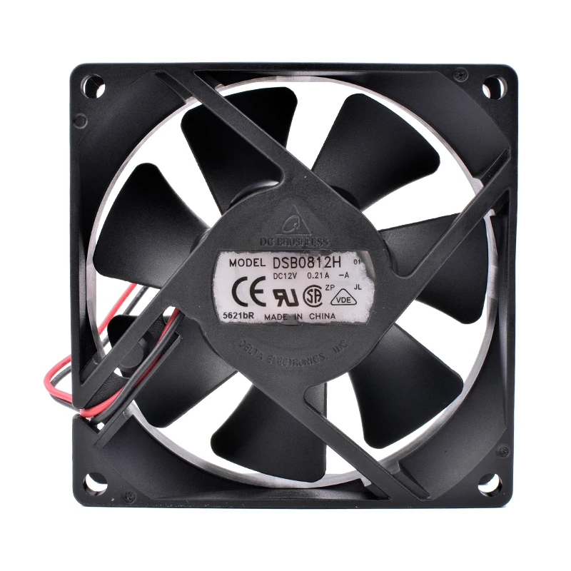 Революция в системах охлаждения DSB0812H 8cm 8025 80mm вентилятор 12V 0.21A объем воздуха и