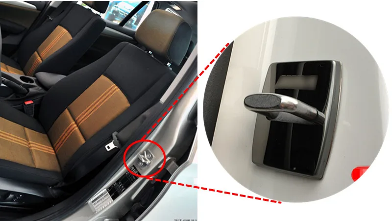 FLYJ 4 шт крышка дверного замка автомобиля анти защита от ржавчины и пряжкой Крышка