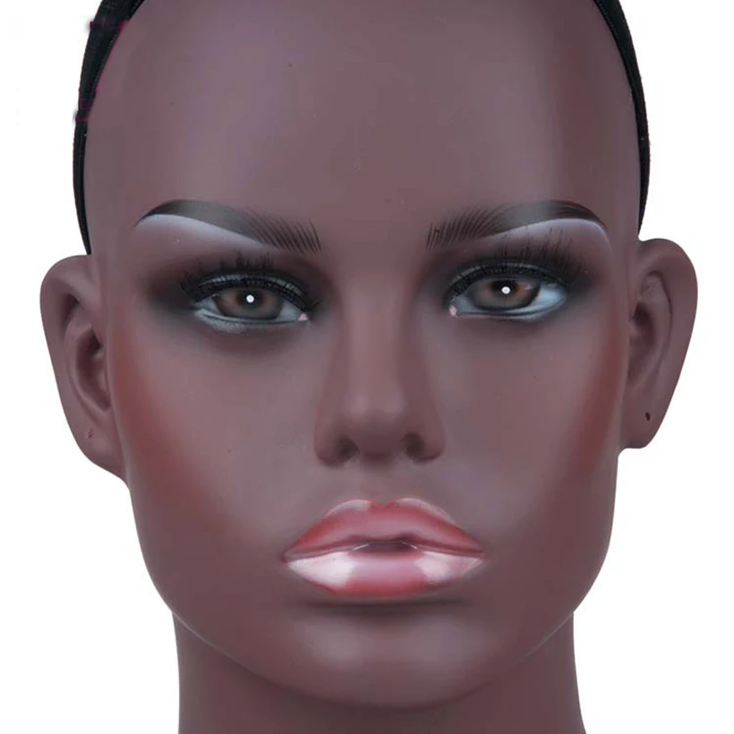 Новинка вставки стенд и шпильки реалистичный манекен женщина головка Дисплей