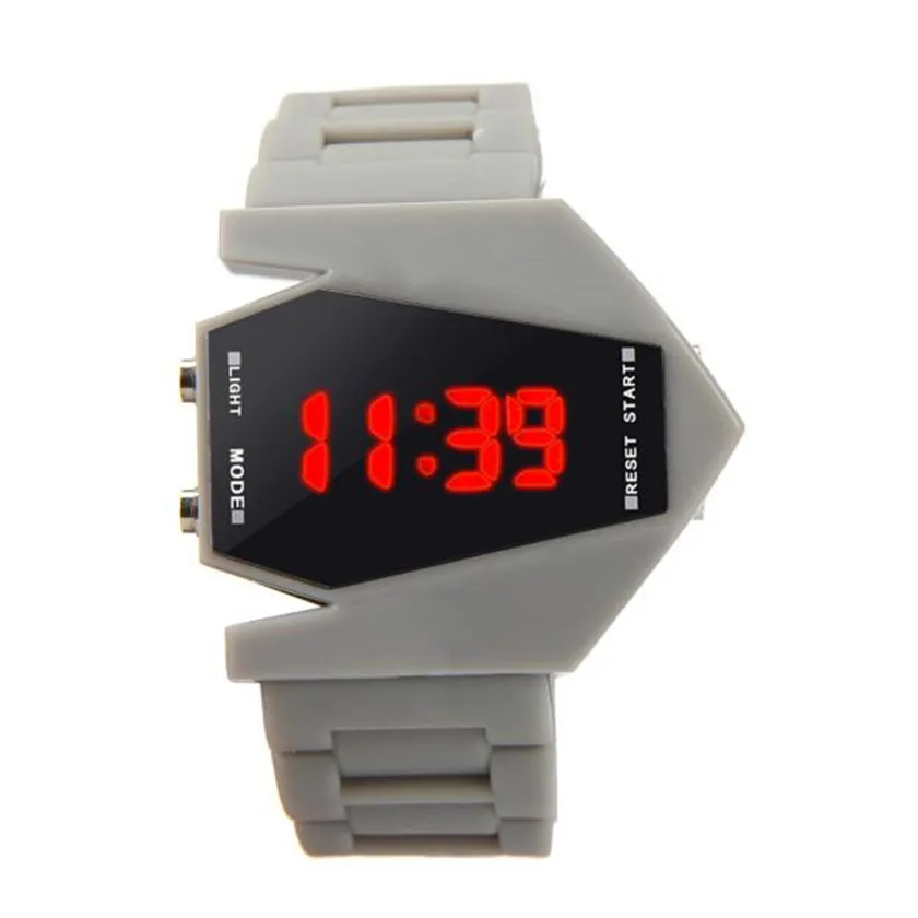 2019 Hot Sale Fashion Airplane Aivator Pilot LED Flashlight Sport Cuff Watch#MAY31 | Наручные часы