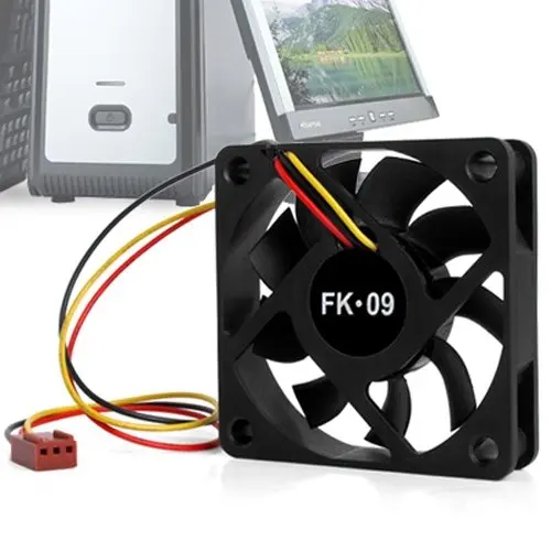 

PROMOTION! CPU fan radiator fan 60 x 60 mm Box Computer Black