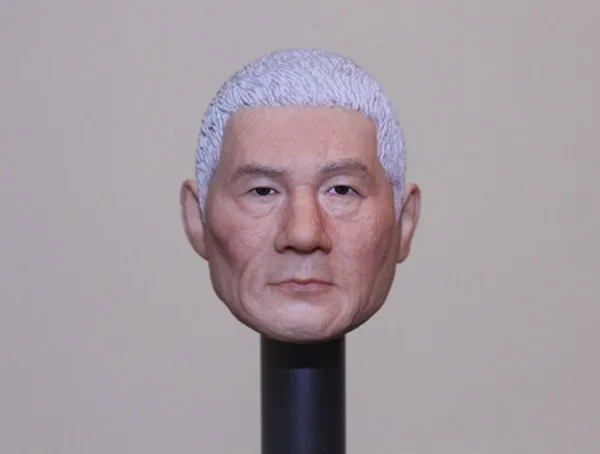 Brand New 1/6 Масштаб Глава Sculpt Японии Директор Китано Такеши Лепить Аксессуары для 12