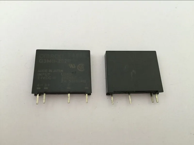 

10PCS/Lot G3MB-202P-24VDC G3MB-202P 24V DC-AC SSR IN 24VDC Out 240VAC 2A Solid State Relay