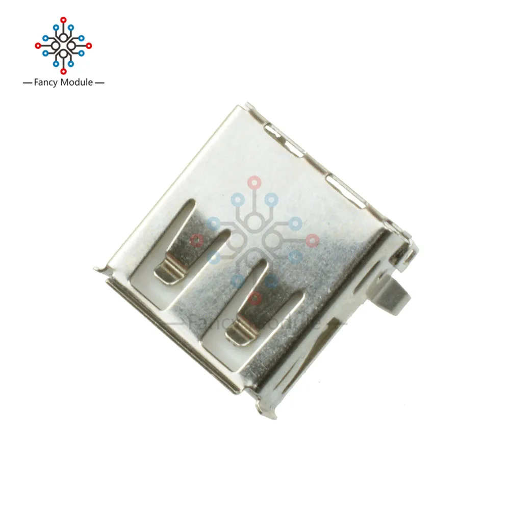 10 шт. гнездовой разъем USB Type A/F 90 градусов разъем|connector f|connector femaleconnector degree |