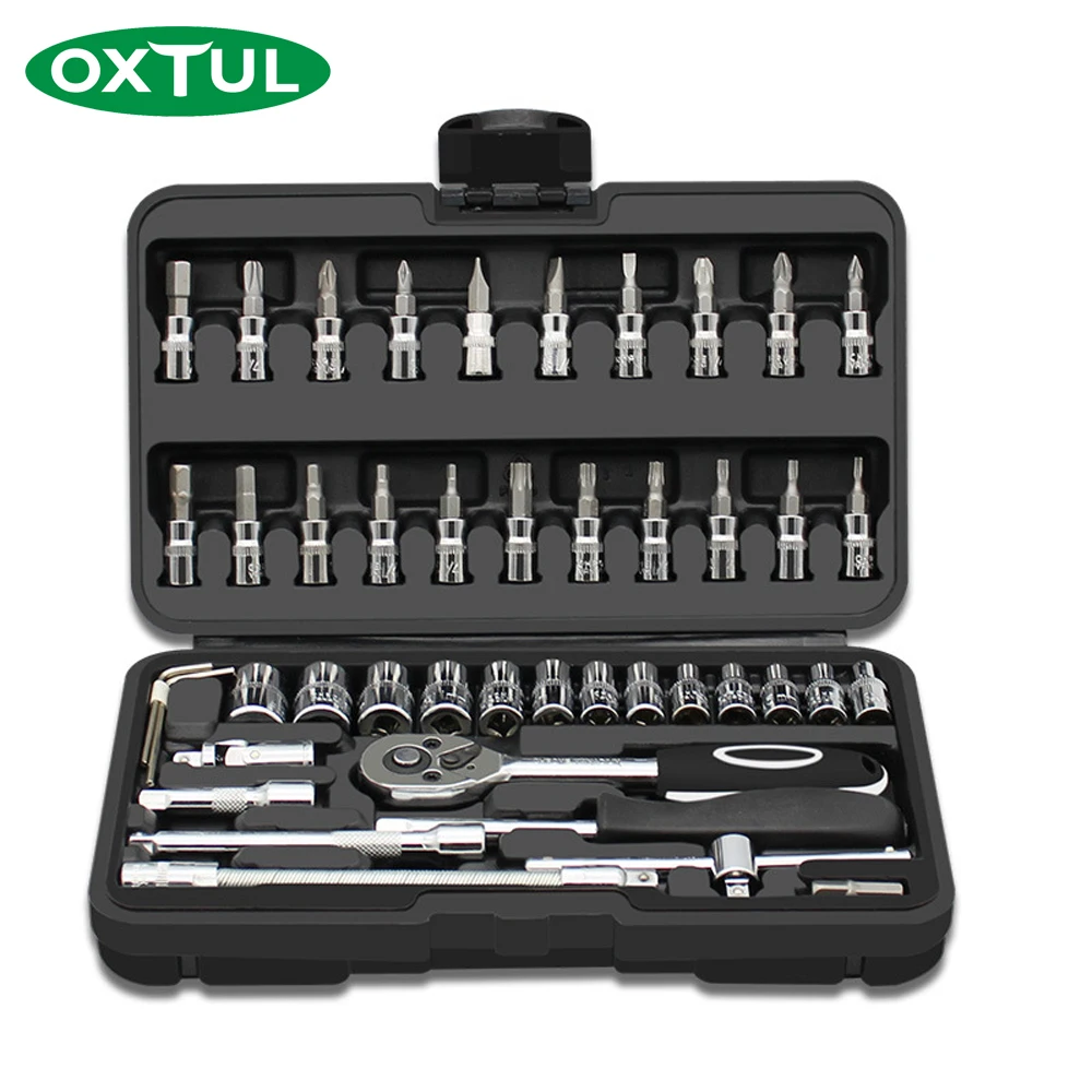 Набор инструментов для ремонта автомобилей OXTUL 46 шт. профессиональные