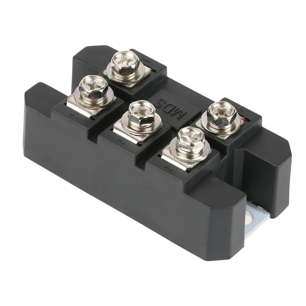 1 шт. MDS100A 3 фазы диодный мост выпрямителя 100A Amp 1600V Медь 3.1X1.6X1.2 дюймов металлический