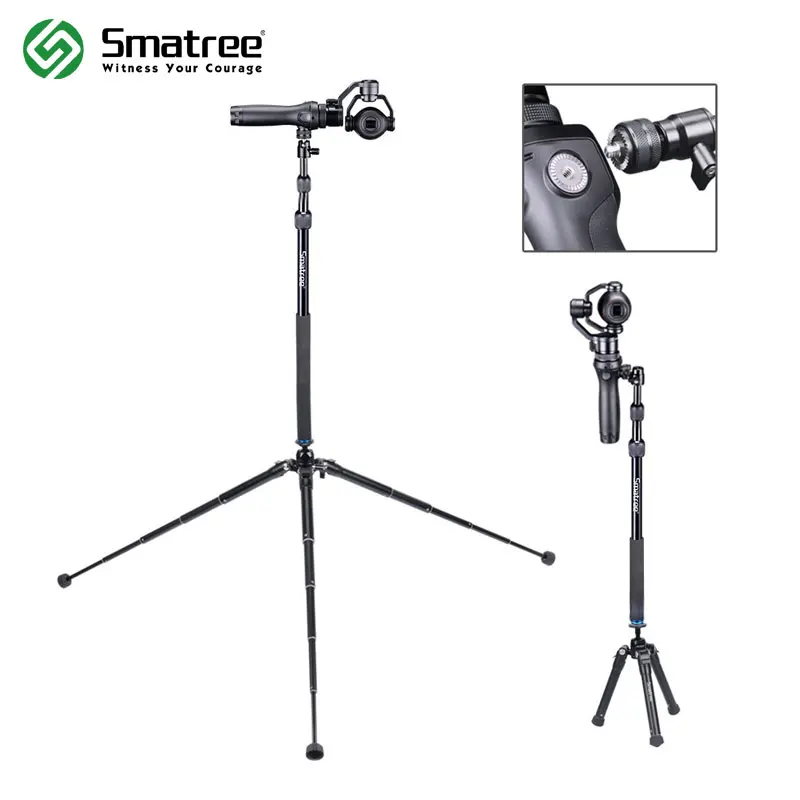 Smatree 64 1 дюймов SmaPole DS2 Выдвижная палка со штативом для DJI OSMO Mobile 3 Pro/Raw|osmo pro|dji osmo prostick