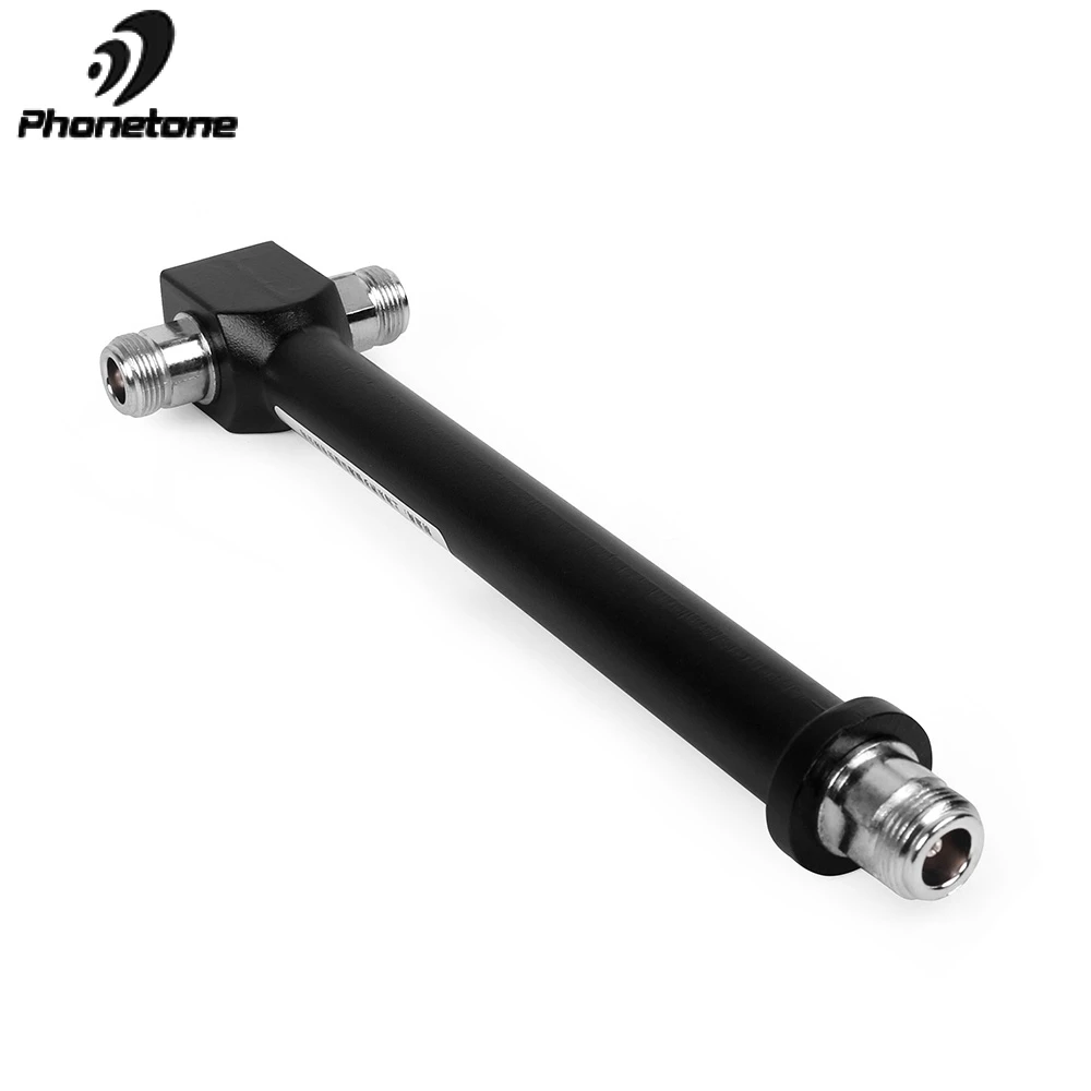 1pc Connect 2 Outdoor or Indoor Antennas 2 Way Power Splitter 800-2500MHz For 2G 3G CDMA GSM DCS W-CDMA with N Female Connector