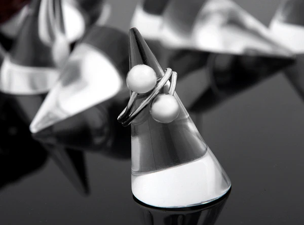 2 шт. конусная форма органическое стекло акриловая прозрачная подставка