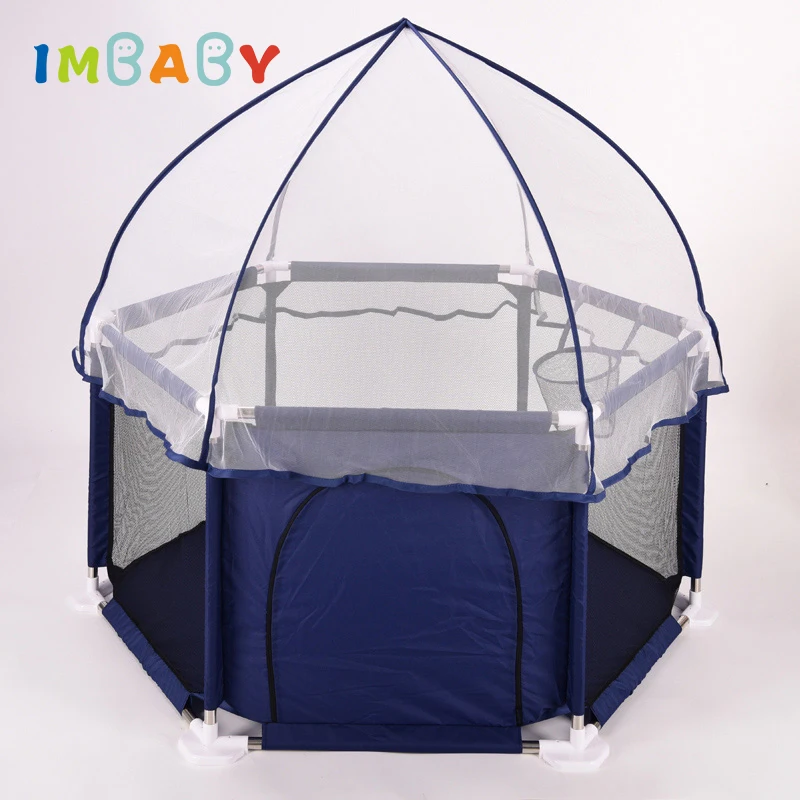 IMBABY манеж для детской палатки детский с шариковой ямой корзиной шариками