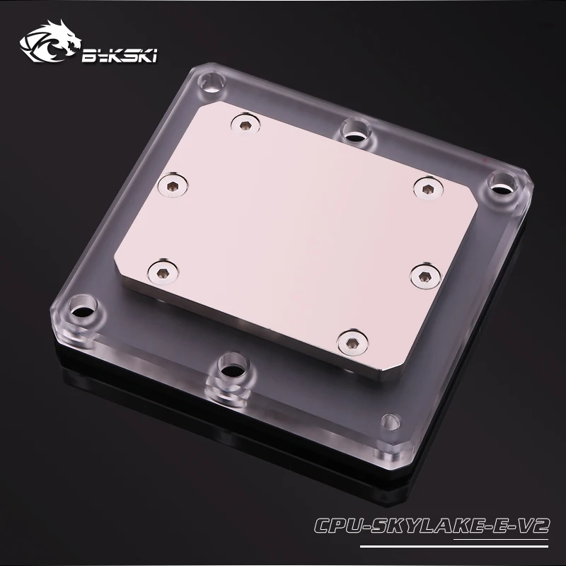 Bykski CPU водный блок для LGA 3647 SKYLAKE платформа водяного охлаждения процессора