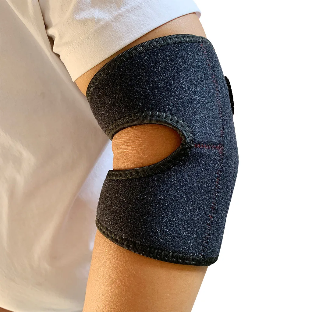 1PCS Adjustable Elbow Pads Spring Sports Safety Protector codera ciclismo Brace Support for Basketball Gym Dropshipping Z0719