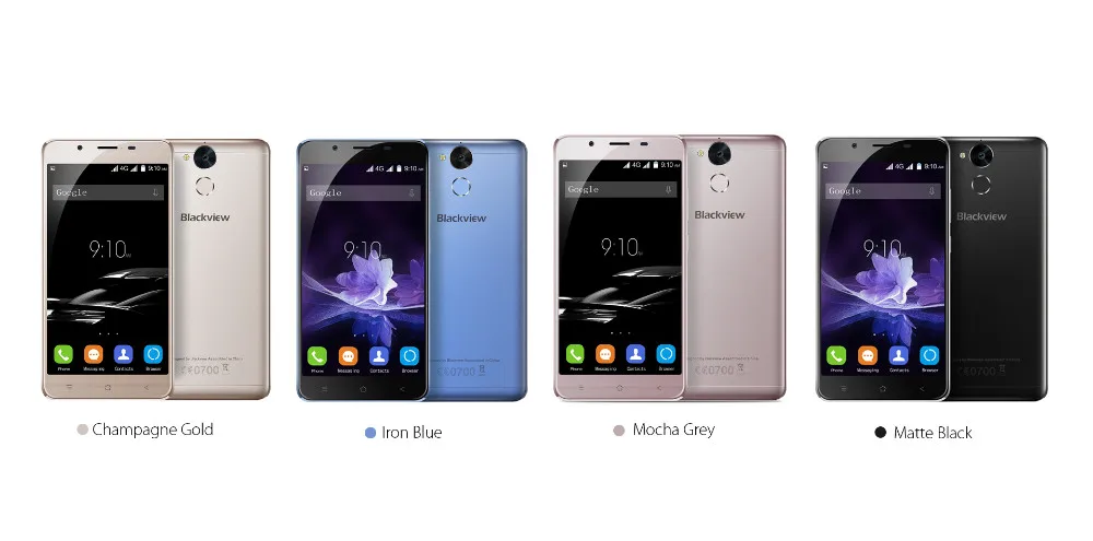 Blackview P2, мобильный телефон, 6000 мА/ч, отпечаток пальца, ID, MTK6750T, четыре ядра, 5,5 дюйма, 1080 P, 13 МП, камера, металлический корпус, 9V2A, быстрая зарядка