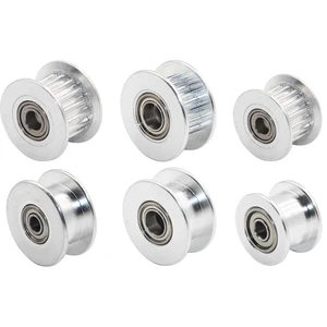 Шкив GT2 1620 с зубцами, шкив зубцов или без зубцов, зубчатый редуктор 35 мм для ремня 2GT шириной 6 мм