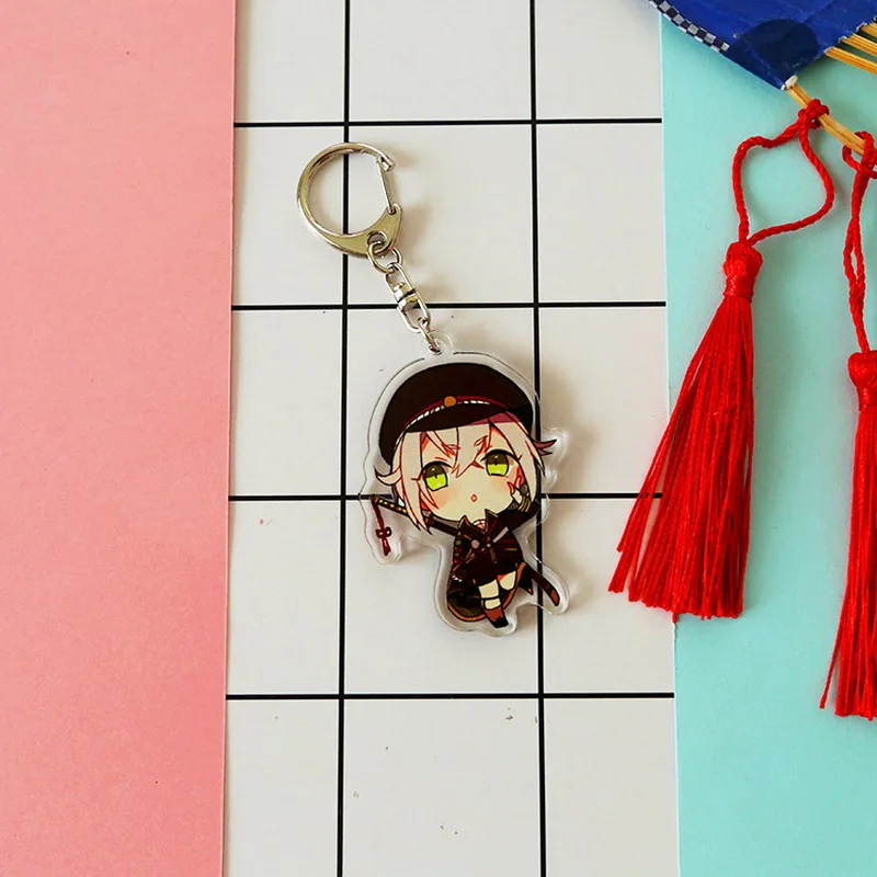 11 types Game Touken Ranbu Online Acrylic Keychain Hotarumaru Nakigitsune Limited Charm Bag Phone Keyring Birthday Gift dropship | Украшения
