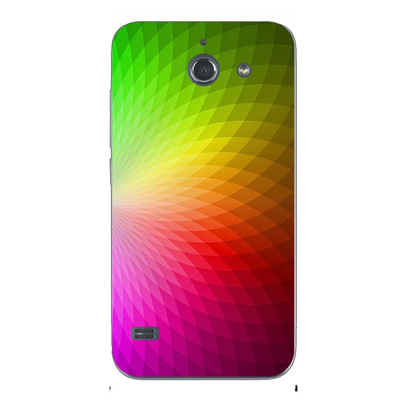 ZX06 Чехол для телефона, чехол для huawei Ascend Y550 Y 550 L01, Y550-L01 корпус телефона с рисунком, окрашенный Мягкий ТПУ силиконовый чехол в виде цветка - Цвет: ZX06