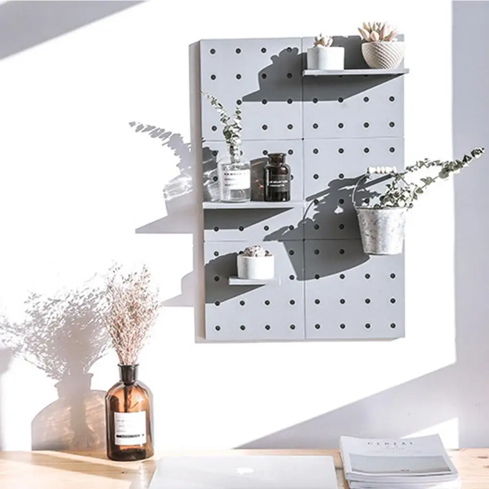 LanLan Стильная Пластиковая настенная полка для хранения кухни Hone Decoration-40 | Дом и сад