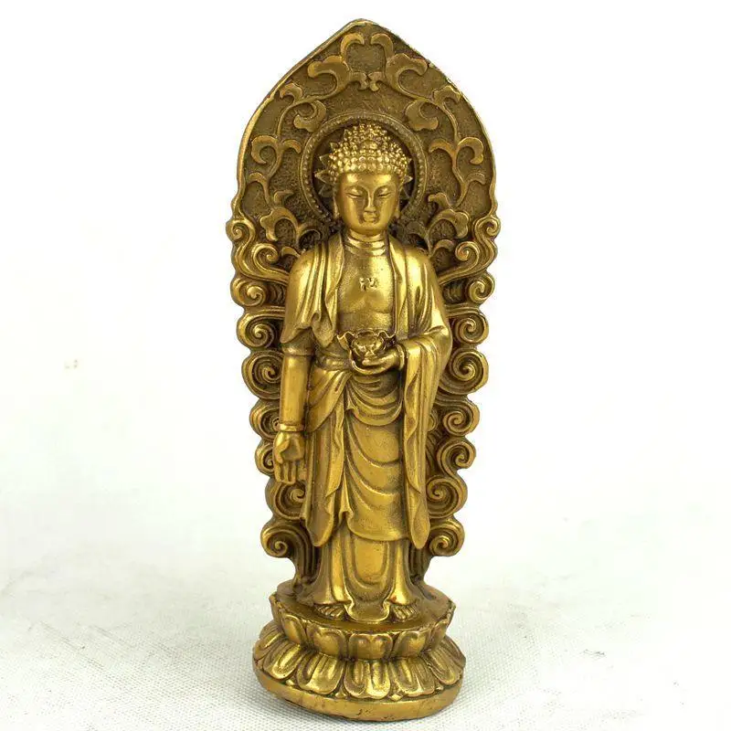 Статуя Будды Amitabha Mahasthamaprapta Bodhisattva 3 стиля на выбор святых Западной молитвы