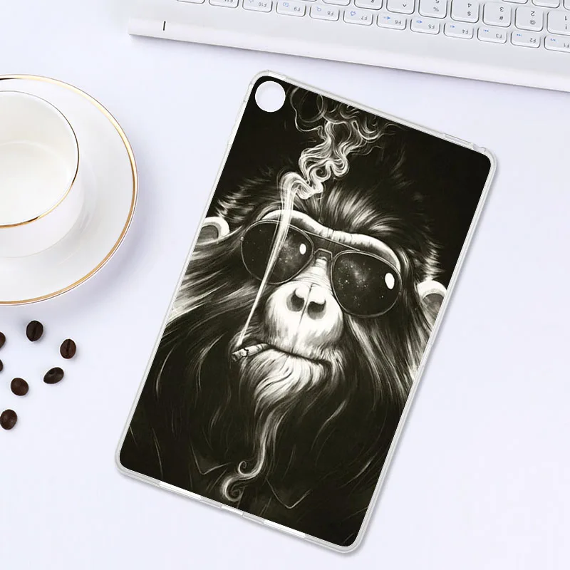 B087 Модный окрашенный чехол для планшета для Xiaomi Mi Pad 4 Plus чехол s Мягкая силиконовая задняя накладка из ТПУ чехол для планшета для Xiaomi Mi Pad 4 Plus 10,1 дюймов - Цвет: B087