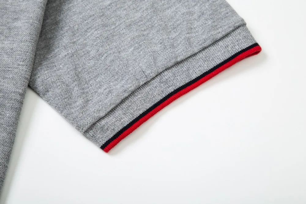 Лидер продаж Новинка модный бренд Для мужчин Мужские Поло рубашка одноцветное