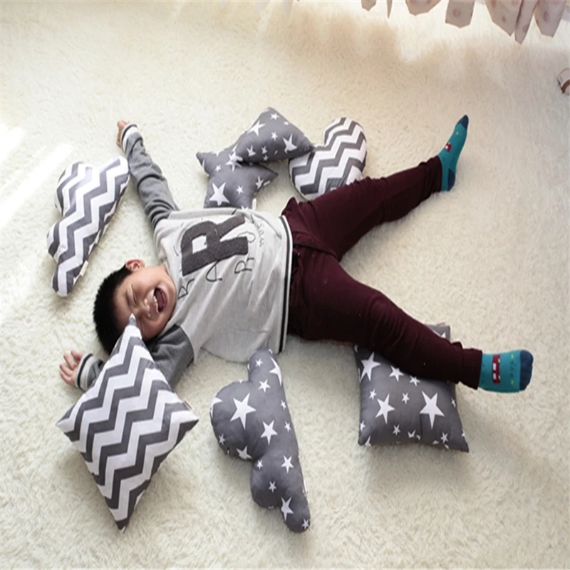 Горячие Продажи Комфорт Облако Pattern Throw Подушка Офис Спинки Детская Комната