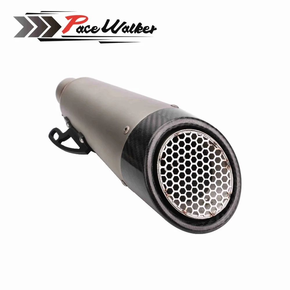 Глушитель выхлопной трубы мотоцикла на входе 51 мм 61 GP Escape выхлопные глушители из