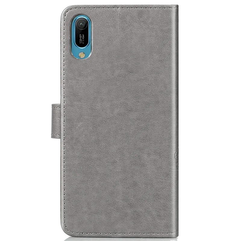 Чехол-книжка для huawei Y6 Pro 2019 из искусственной кожи и держатель tpu чехол-кошелек