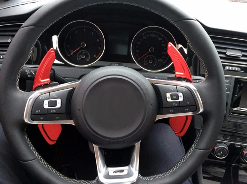 TTCR II руль DSG paddle shifters для Volkswagen VW GOLF 6 CC Touareg R20 Tiguan Paddle коробка передач аксессуары