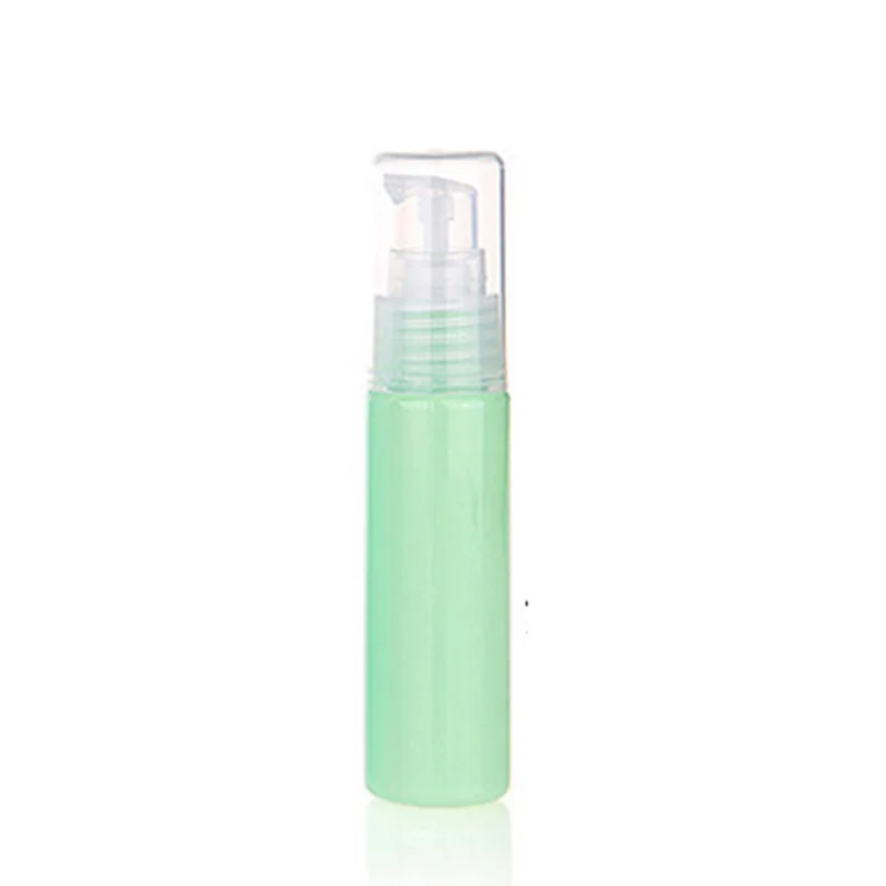 B02 Refillable Portable Mini Empty Cosmetic Container Perfume Traveler Packing Bottle Press Bottle for Lotion Shampoo Bath - Цвет: B02