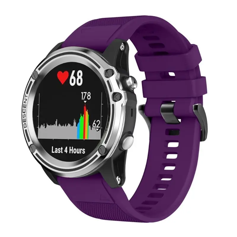 2019 новый 22 мм быстросъемный силиконовый ремешок для Forerunner 935 Fenix 5 5X Plus Garmin Instinct Watch