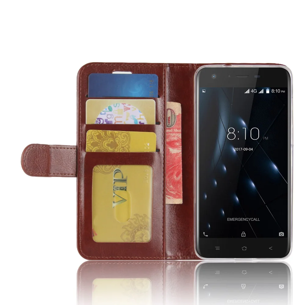 Hudossen для Blackview A7 Pro Роскошные флип чехол из искусственной кожи задняя крышка Coque 5.0