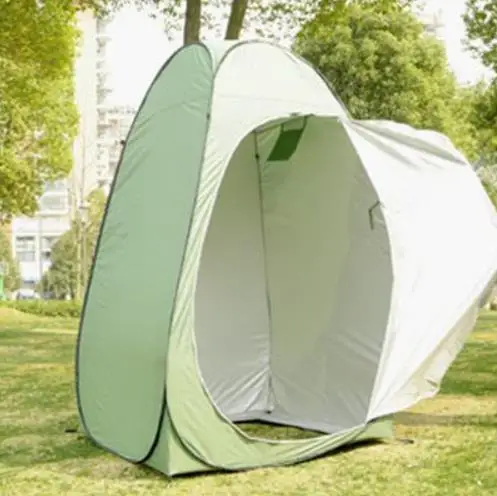 Draagbare Privacy Douche Toilet Camping Pop Up туалетный тент legergroen kleur UV functie Открытый тент/палатка