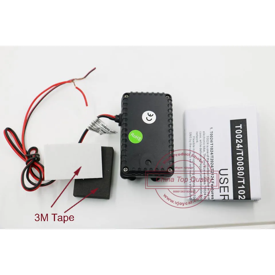 VJOYCAR T4024 мини gps Tracker Car Locator 12 В 60 Водонепроницаемый IPX7 Микрофон Голос монитор