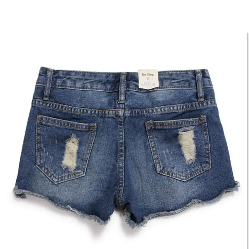 Женские Шорты джинсовые шорты в стиле хип-хоп Прохладный патч Стиль Лето 2016