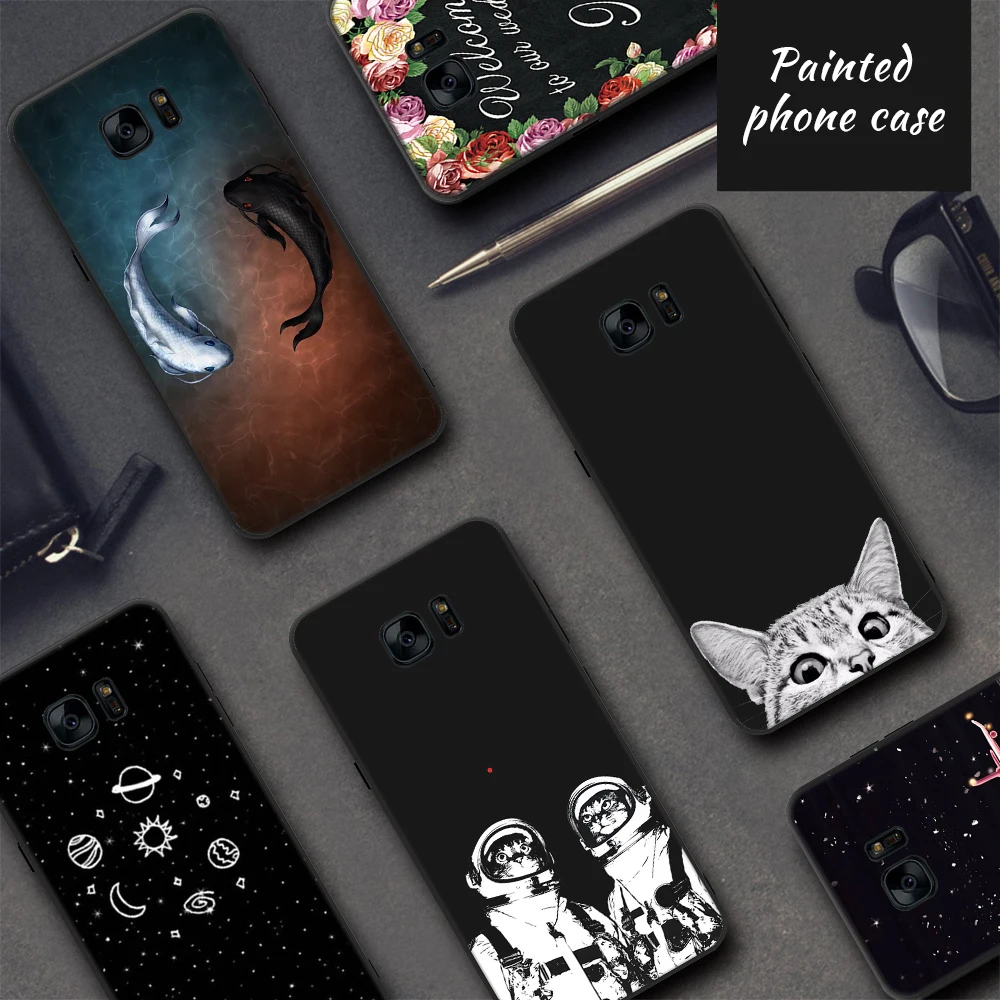 New Soft Pattern Case For Samsung Galaxy S9 S8 A8 Plus 2018 A5 A3 A7 J7 J5 J3 2017 2016 Note 8 S7 S6 Edge J2 Pro |