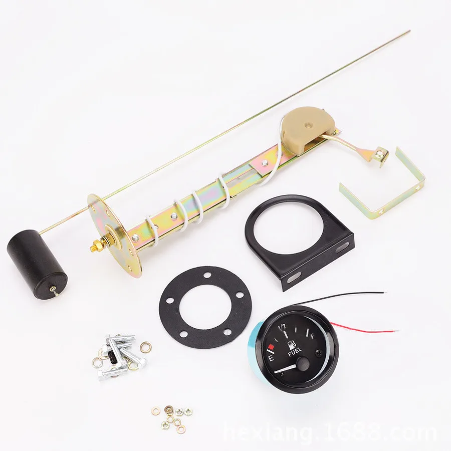 Универсальный автомобильный топливный манометр 12 в 52 мм бензиновый Манометр с