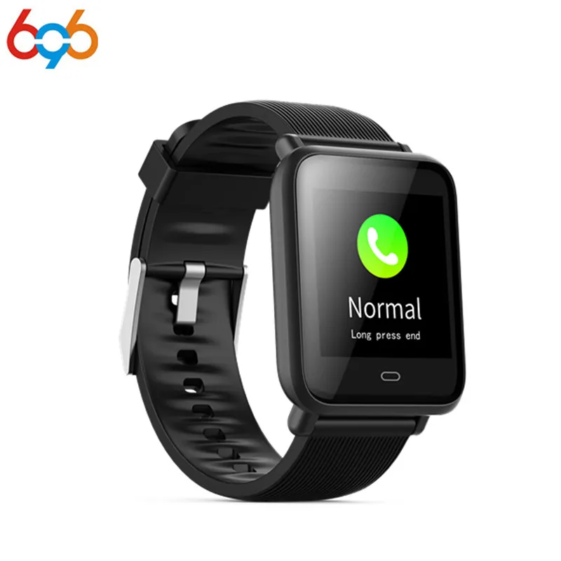 696 Электроника для здоровья Носимых устройств Q9 Smartwatch Android IOS сердечного ритма