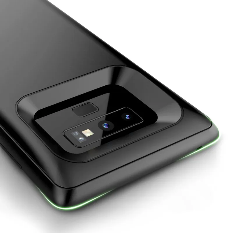 Ударопрочный чехол ZKFYS для зарядки аккумуляторов Samsung Galaxy Note 9 аккумулятора 5000 мАч