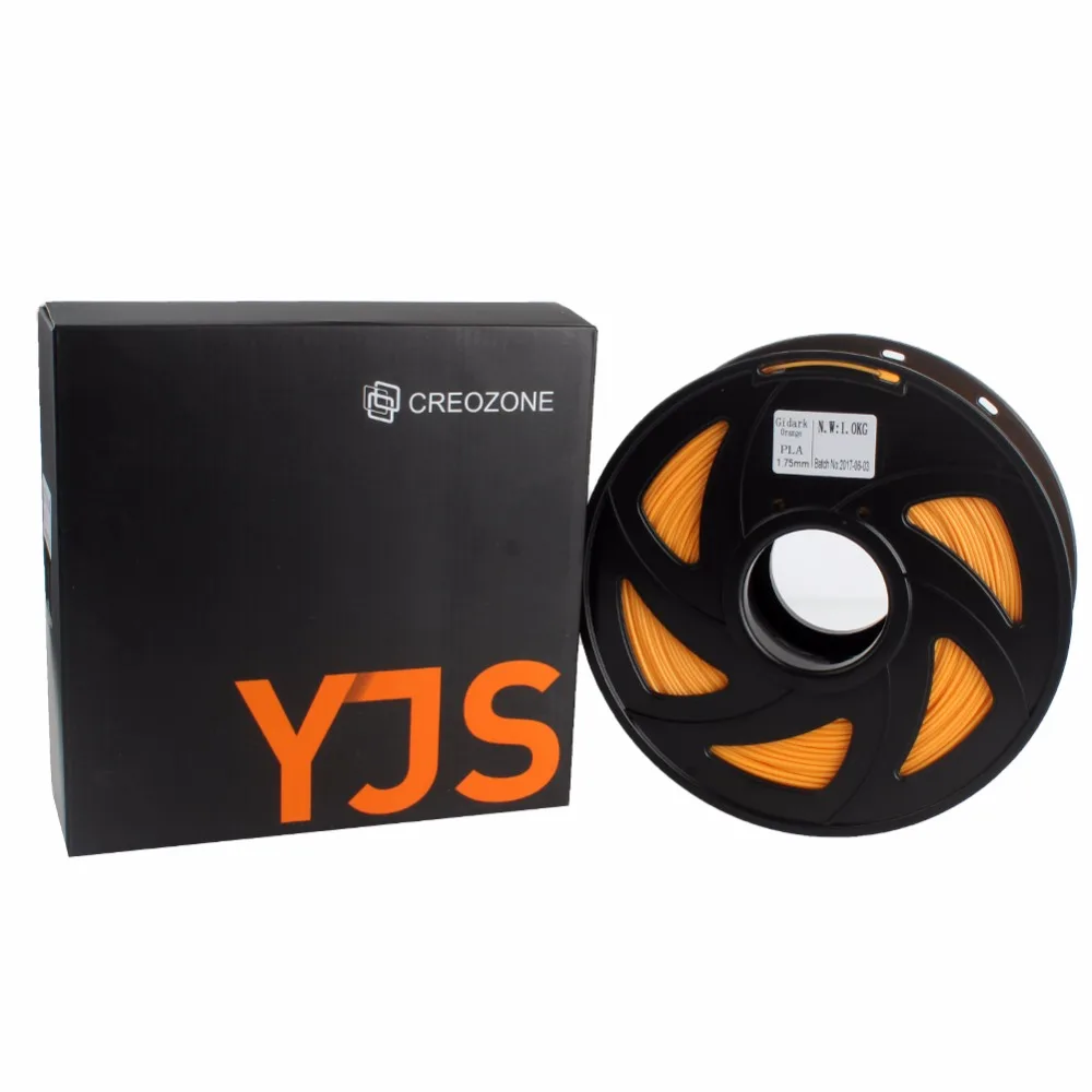 3D Нить CREOZONE светящаяся в темноте пластиковая нить из пла для принтера Prusa i3 RagRap