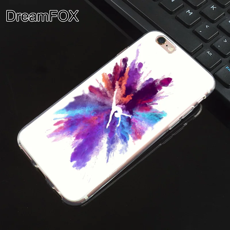 M501 гимнастический силуэт Мягкий ТПУ силиконовый чехол для Apple iPhone 11 Pro XR XS Max 8X7 6 6S