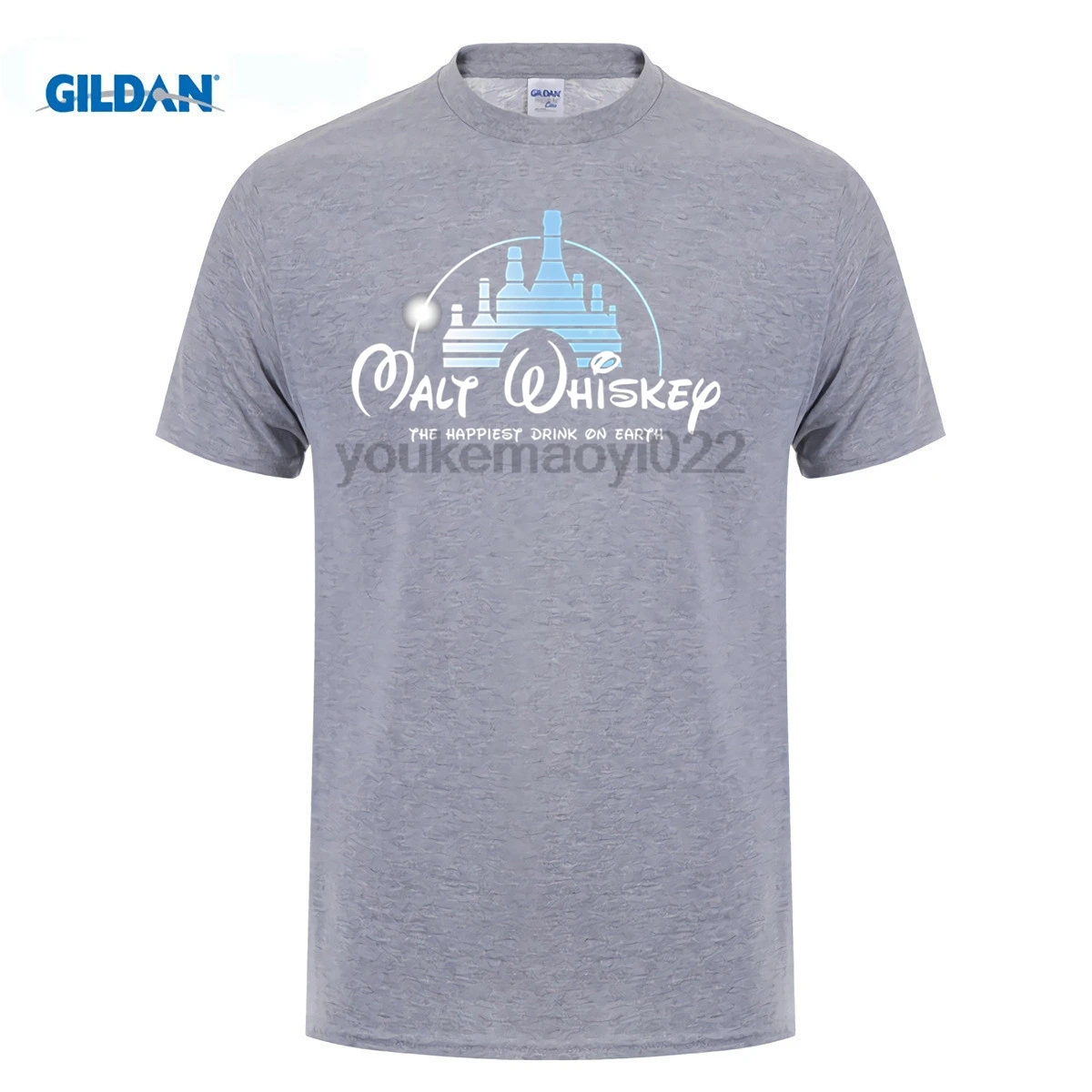 Виски футболка самая счастливая напиток на земле|Мужские футболки| |