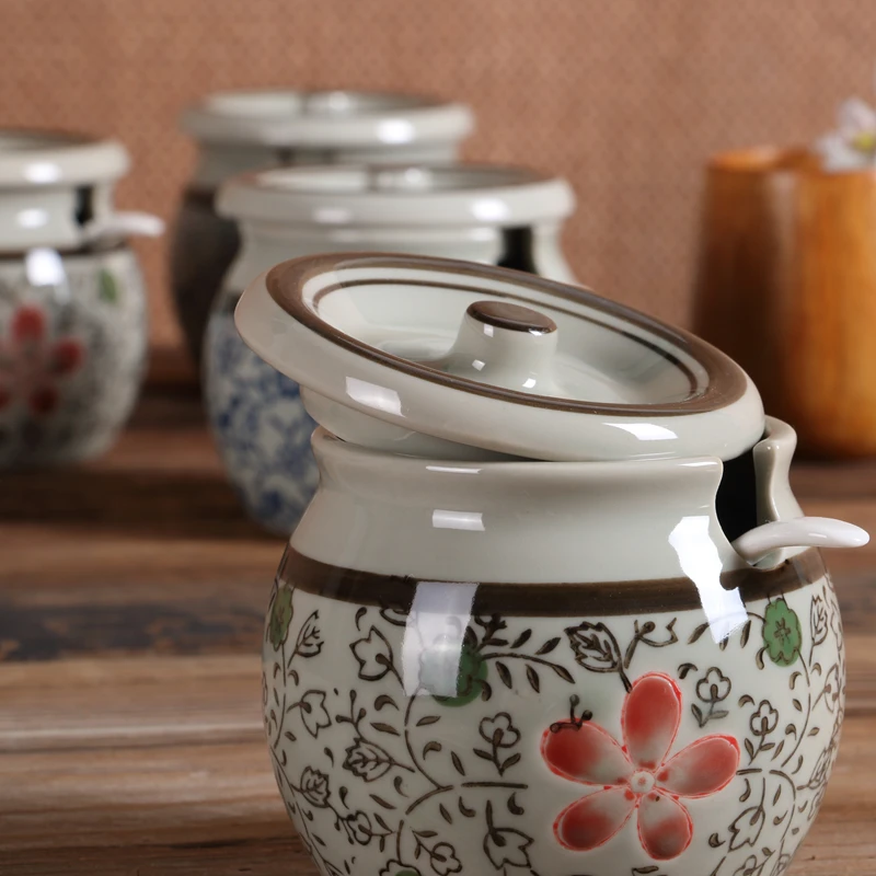Сахарница творческие кастрюли для приготовления пищи керамический сахарный