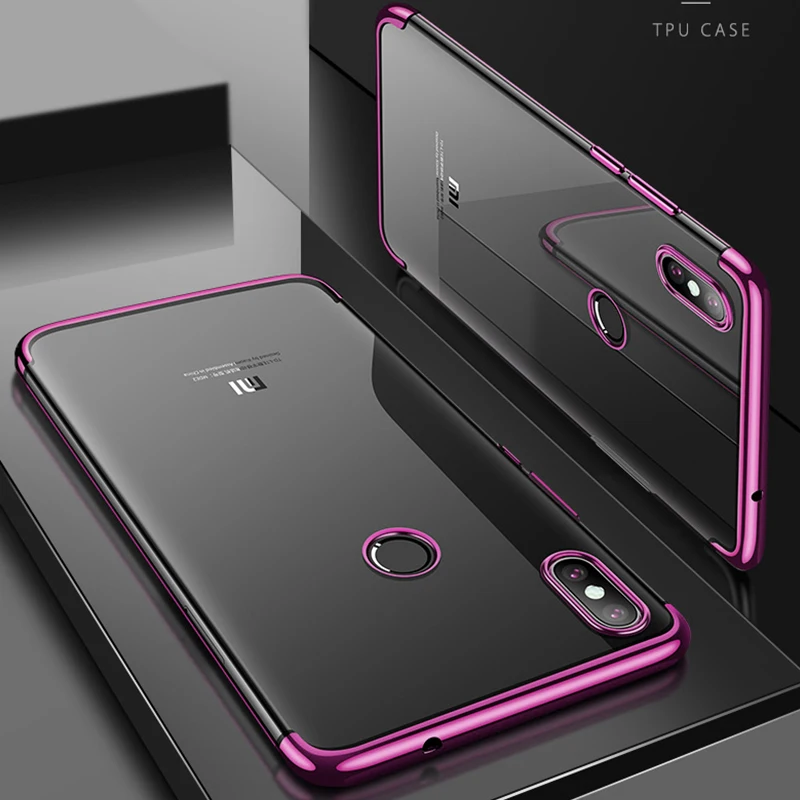 Чехол для Xiaomi Redmi 7 тонкий прозрачный мягкий силиконовый чехол накладка из ТПУ Xiao