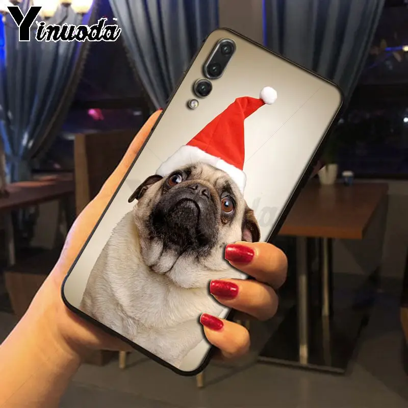 Yinuoda милый мопса телефон аксессуары чехол для Huawei P20pro mate10lite p9 p10plus honor 8x 7A nova3i mate20lite