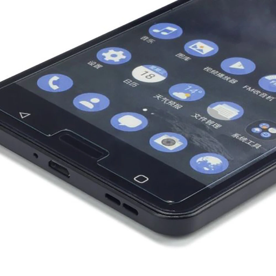 2 шт./лот 9 H 2.5D Anti Explosion закаленного Стекло ForNOKIA 6 N6 Экран протектор|Защитные стёкла