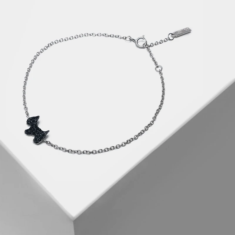 

Amorita boutique Puppy design pendant fashion shiny bracelet