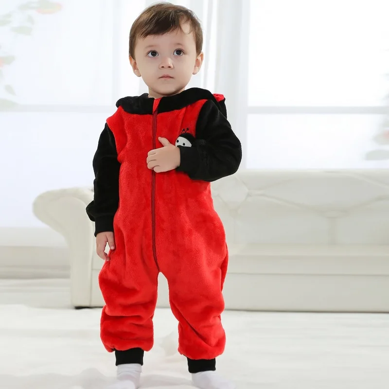 Character Yellow Bee Baby Suit Cartoon Figure Newborn Romper 2020 Infant Toddler Overall Clothes for 6 12 18 24 Month RL2-K | Мать и