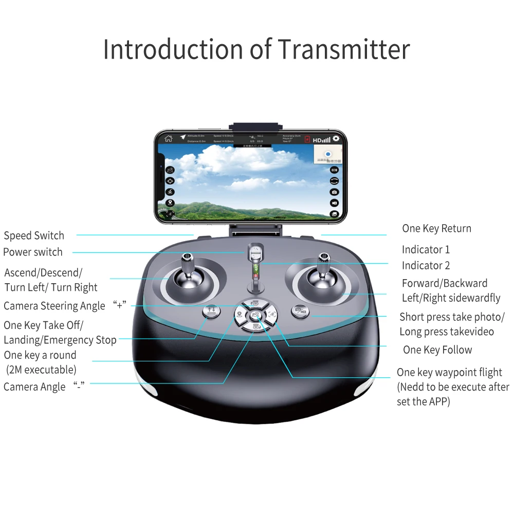 Оригинальный MJD FX8G GPS RC селфи Дрон Квадрокоптер rc самолет с 1080P Wifi FPV HD камера VS sjrc