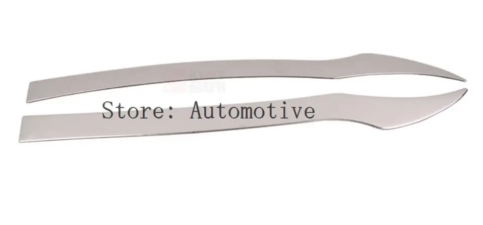 Подходит для Toyota RAV4 2013 2014 2015 2016 2017 хромированный задний спойлер окна боковая